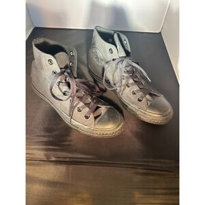 Converse All Star High Top Sneakers Black Canvas Shoes